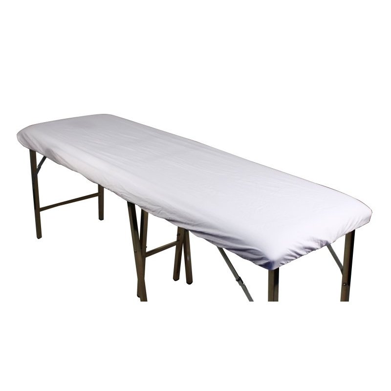 Massage Bed Cover Soft Brushed Cotton with Ties, Medium - Hair Health & Beauty Massage Bed Cover Soft Brushed Cotton with Ties, Medium - Hair Health & Beauty