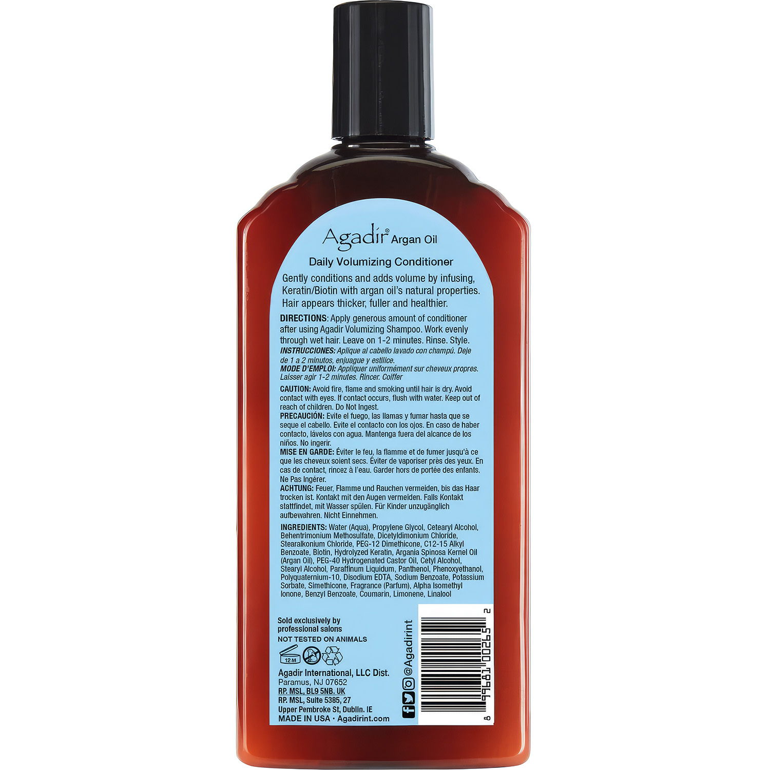 Agadir Argan Oil Daily Volumizing Shampoo & Conditioner Banded with Samples - Image 7