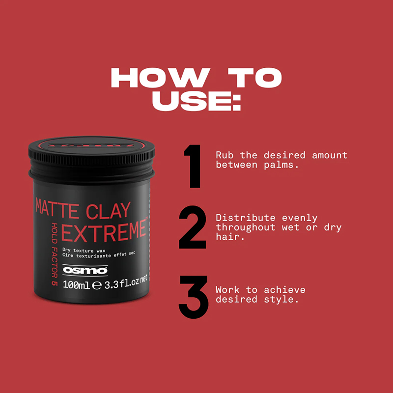 OSMO Matte Clay Extreme - Image 4