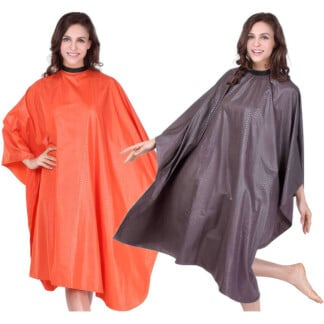 Salon Cape Embossed, Polyester, Large, Studs