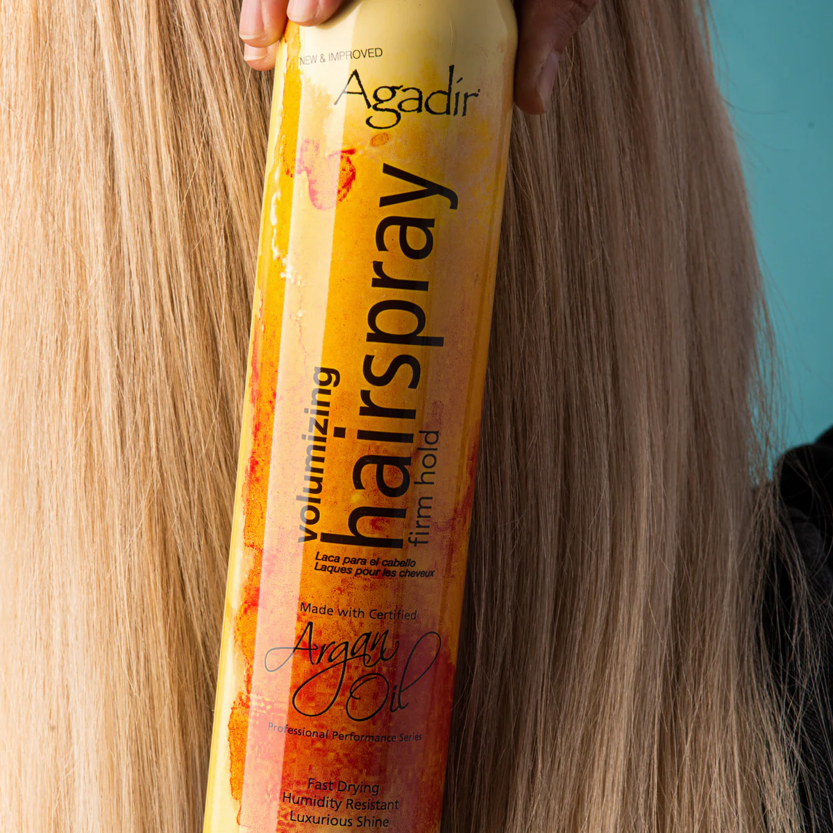 Agadir Argan Oil Volumizing Hairspray Firm Hold - Image 5