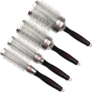 Olivia Garden ProThermal Soft White Bristles Brush Collection