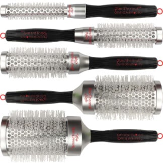 Olivia Garden ProThermal Soft White Bristles Brush Collection