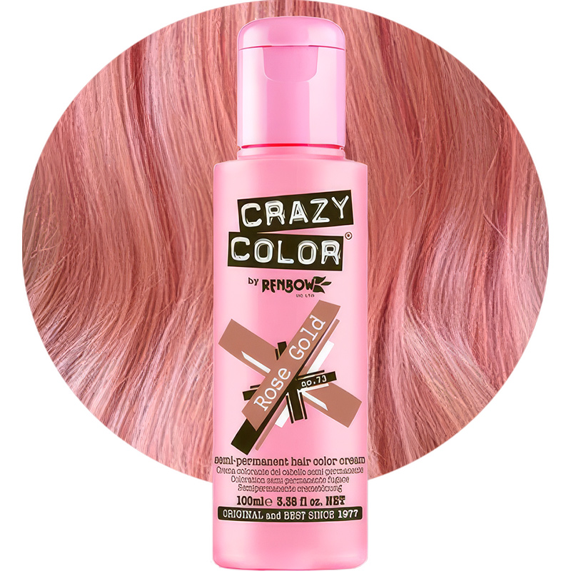 Crazy Color Metallics Semi-Permanent Hair Colour Quad Kit - Image 5
