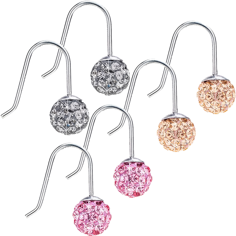 Blomdahl Titanium Earrings - Mini Pendant Crystal
