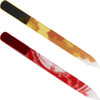 Nail File Colourful Glass, 135mm