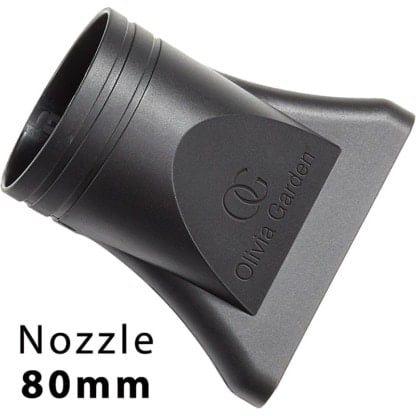 80 mm nozzle for the 2000W Olivia Garden Ceramic and Ion Professional Hair Dryer