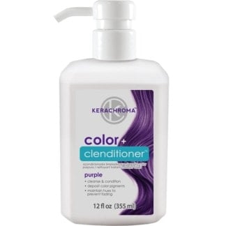 Kerachroma Vivid Color + Clenditioner, Purple, 355ml
