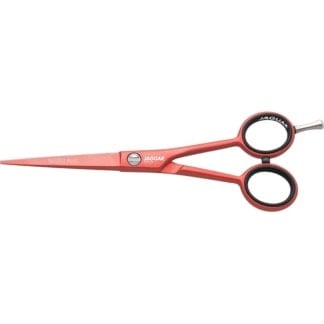 Jaguar White Line Pastell Plus Classic Coral Scissor, 5.5 inch