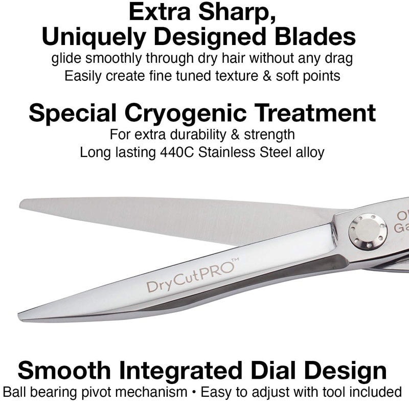 Hair cutting shear: DryCutPRO