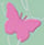 Pinky Butterfly
