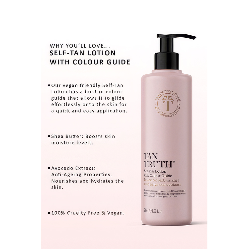 Tan Truth Self-Tan Lotion with Colour Guide, 200ml - Image 4