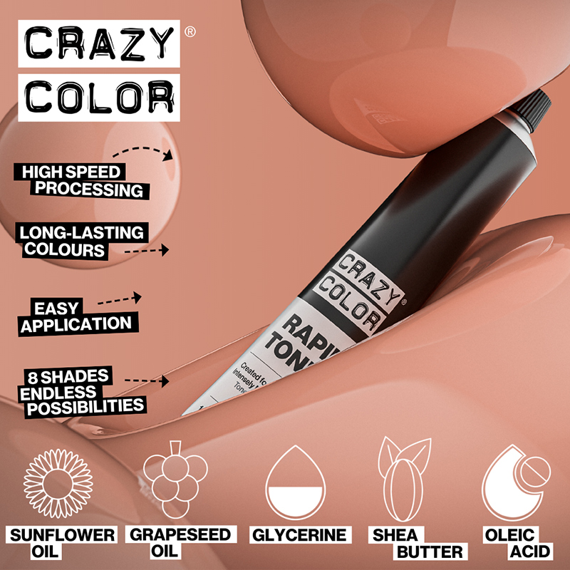 Crazy Color Rapid Toner, 100ml - Image 2