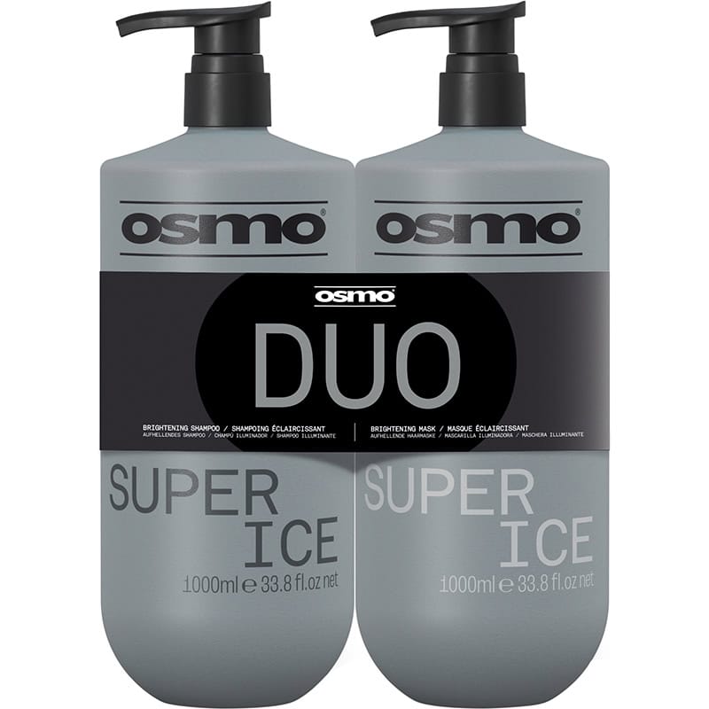 OSMO Super Ice Brightening Banded Pack Duo Shampoo & Mask (2 x 1 Litre)
