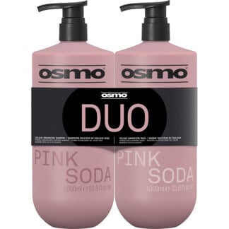 OSMO Pink Soda Colour Enhancing Banded Pack Duo Shampoo & Mask (2 x 1 Litre)
