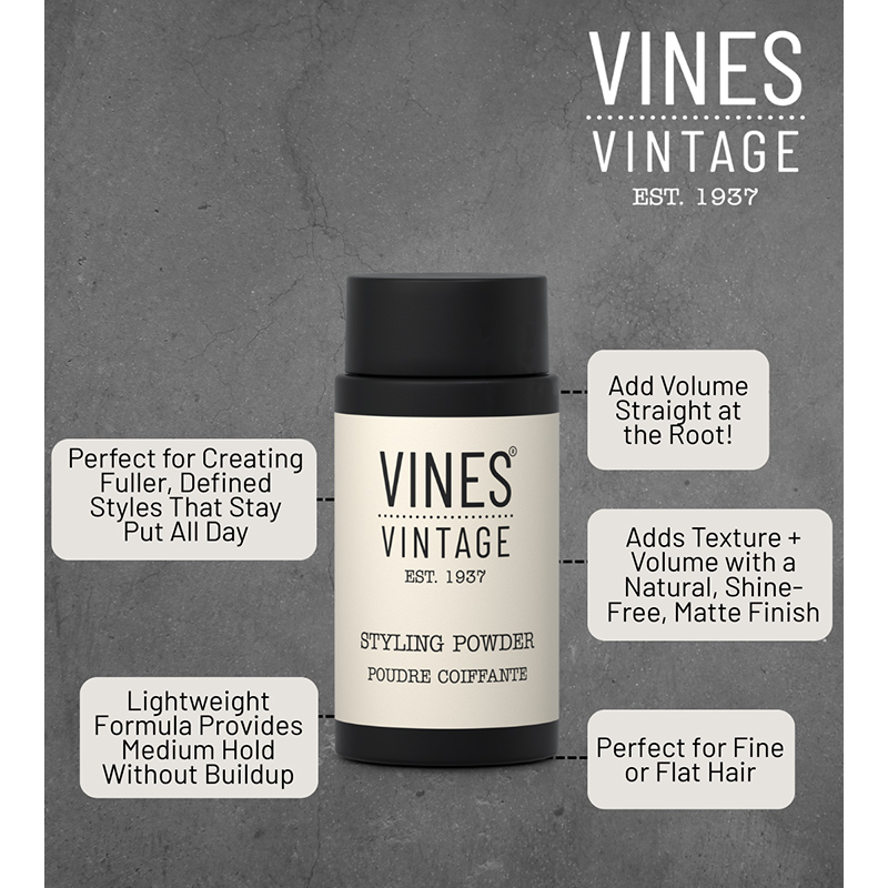 Vines Vintage Mattifying Styling Powder, 15g - Image 2