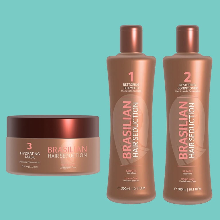 Brasilian Hair Seduction retail aftercare (shampoos, conditioners and treatments)