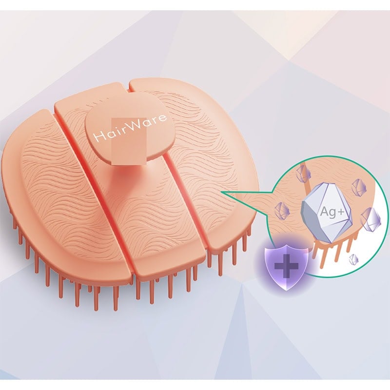 Hairware Origami Triple-Fold Massage Brush - Image 4