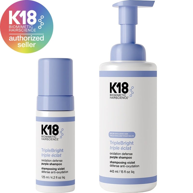 K18 TripleBright Oxidation Defense Purple Shampoo
