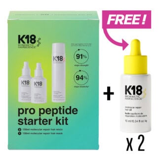 K18 Pro Peptide Starter Kit & Oil Special