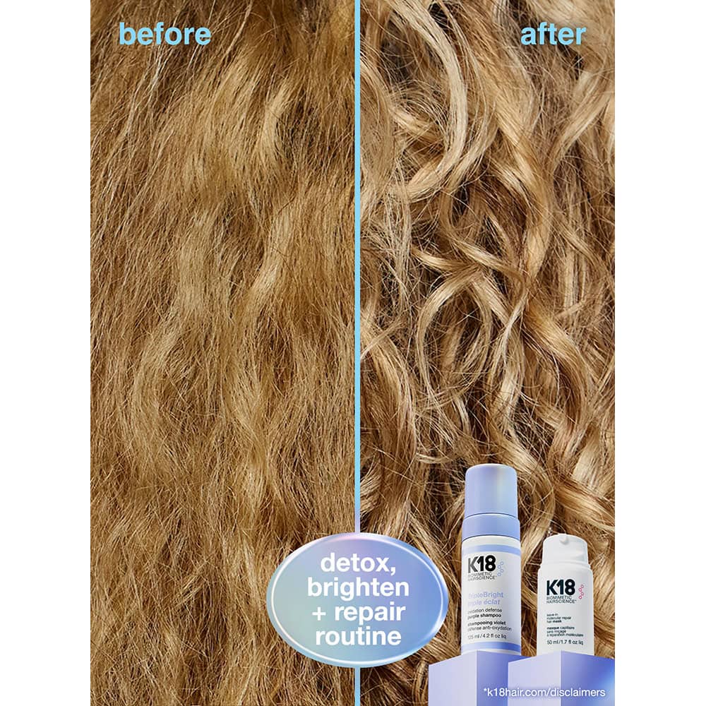 K18 TripleBright Oxidation Defense Purple Shampoo - Image 3