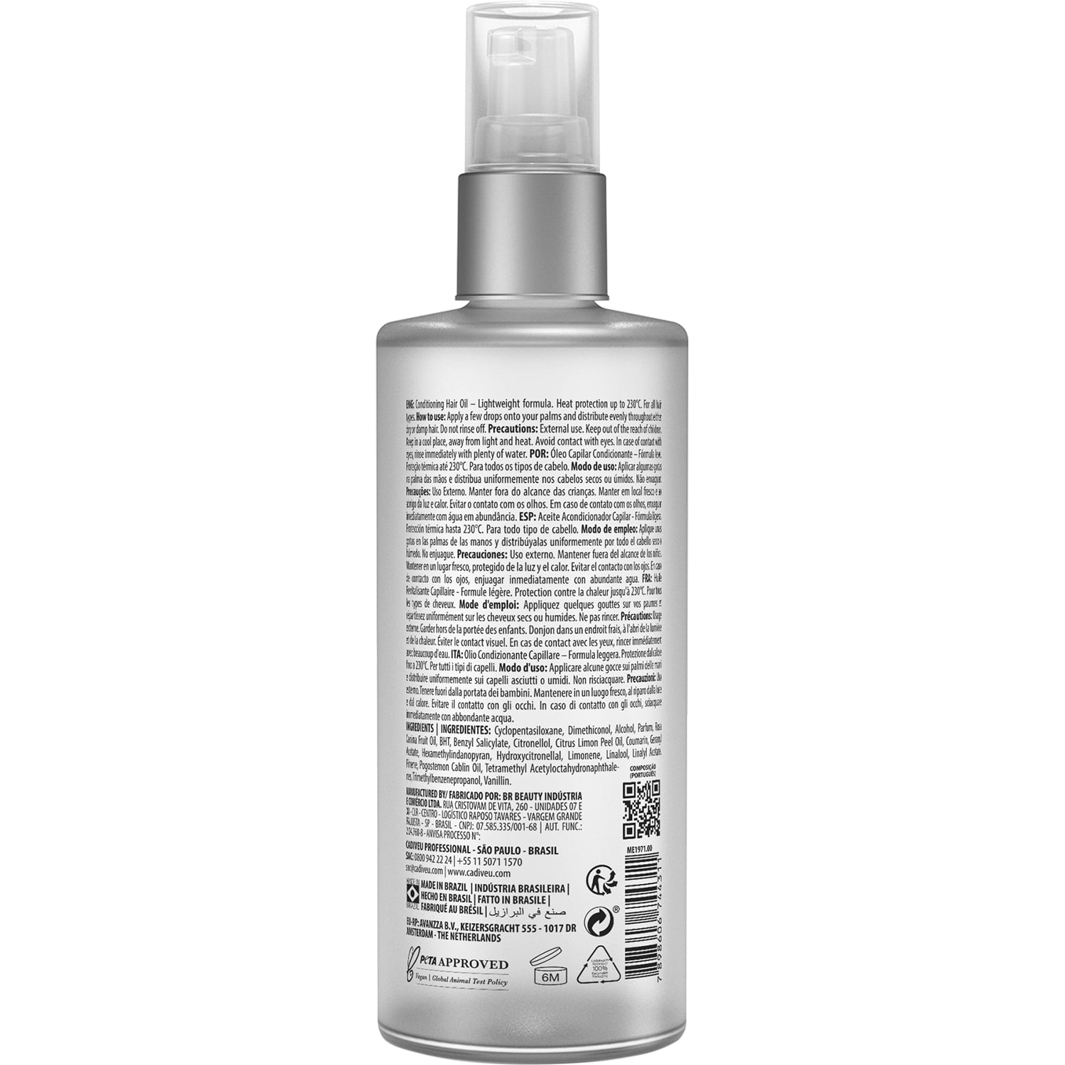 Cadiveu Final Style Supreme Oil Conditioning Hair Oil - Image 2