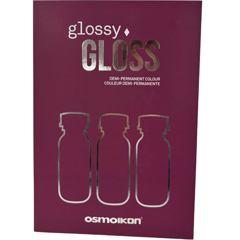 OSMO IKON Glossy Gloss Demi-Permanent Colour Tuft Shade Chart