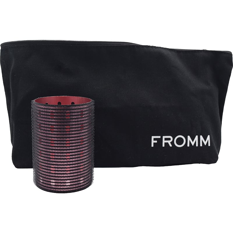 Fromm Thermalux Aliminium Core Hair Rollers Self-Grip Rollers, 12/Pack with Bag - Image 4