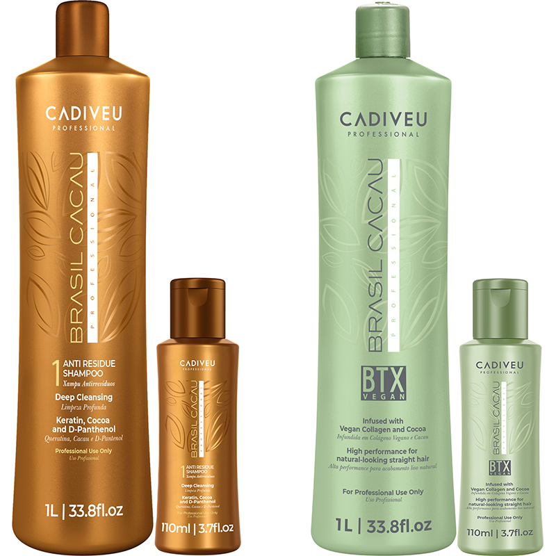 Brasil Cacau BTX Formaldehyde-Free Thermal Kit, 2 Pieces
