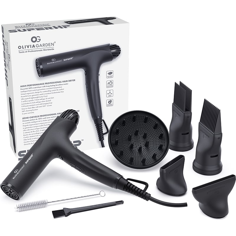 Olivia Garden SuperHP Professional Hair Dryer 1875 Watt - Image 2