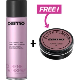 OSMO Extreme Extra Firm Hair Spray & Elite Pomade Special