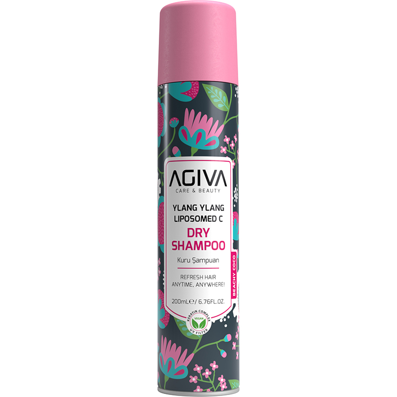 Agiva Ylang Ylang Liposomed C Dry Shampoo for Extremely Damaged & Lifeless Hair, 200ml