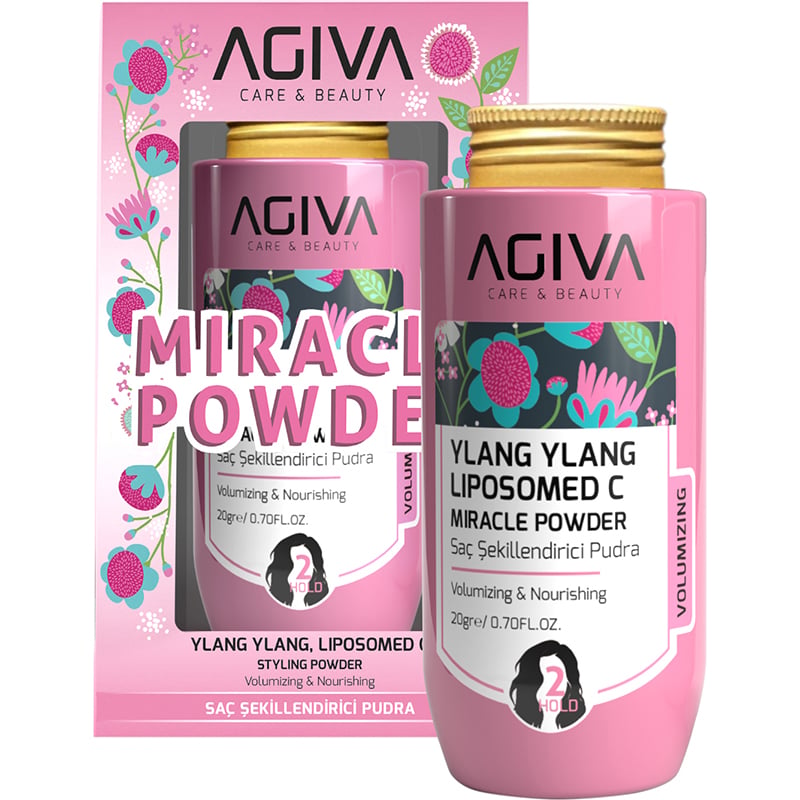 Agiva Ylang Ylang Liposomed C Miracle Powder for Extremely Damaged & Lifeless Hair, 20g