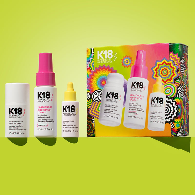 K18 Holiday Set with Mask, HeatBounce & Oil, 3 Pieces - Image 2