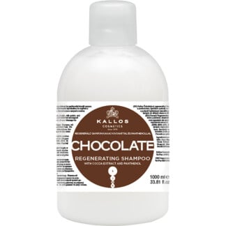 Kallos Chocolate Regenerating Shampoo with Cocoa Extract & Panthenol, 1 Litre