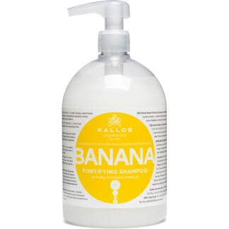 Kallos Banana Fortifying Shampoo with Multivitamin Complex, 1 Litre